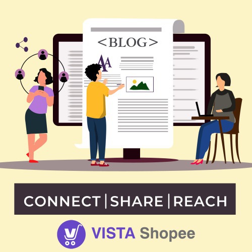 https://vistashopeesolutions.vistashopee.com/5 Points Explaining Why Blogging is Important for Business 